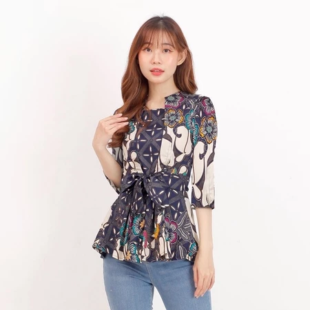 BLOUSE ATASAN BATIK WANITA 311 Mrs1