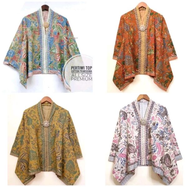 ATASAN BLOUSE BATIK KARTINI TIGA NEGERI